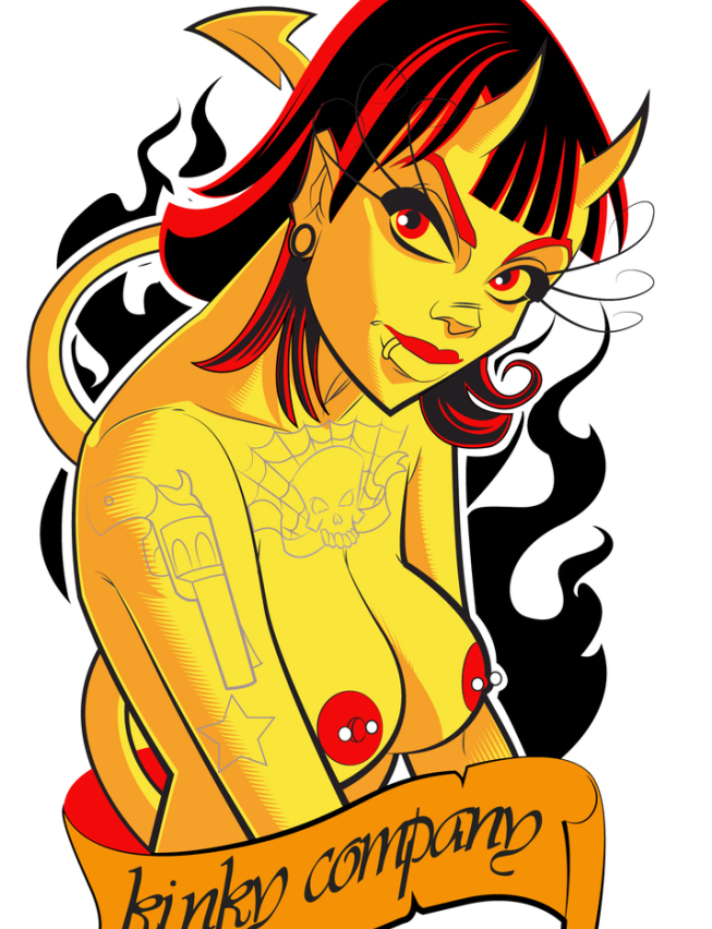 KinkyCompany Comic Logo